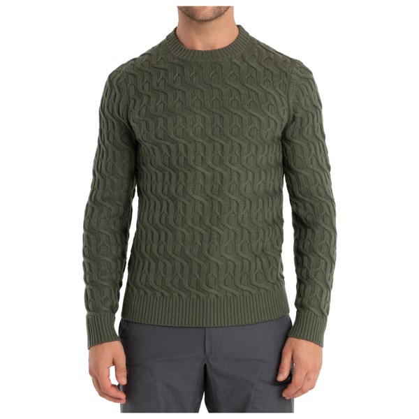 Icebreaker Cable Knit Crewe Sweater - Merino jumper Men's | Free EU ...