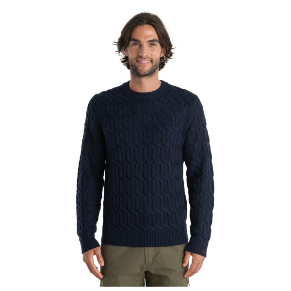 Icebreaker - Cable Knit Crewe Sweater - Merinowollen trui