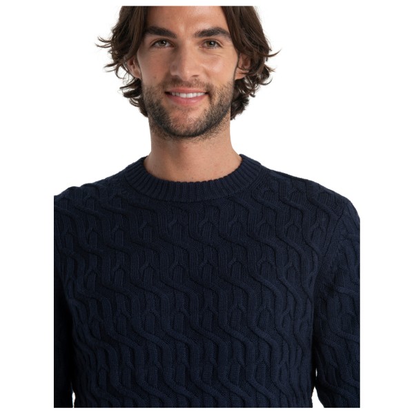 Icebreaker - Cable Knit Crewe Sweater - Merinowollen trui