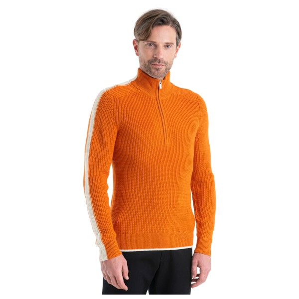 Icebreaker - Lodge L/S Half Zip Sweater - Merinotrui