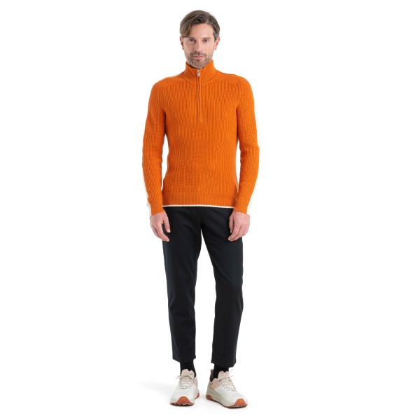 Icebreaker - Lodge L/S Half Zip Sweater - Merinotrui