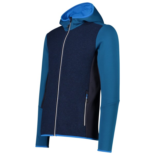 CMP - Jacket Fix Hood Bonded Wooltech - Uldjakke