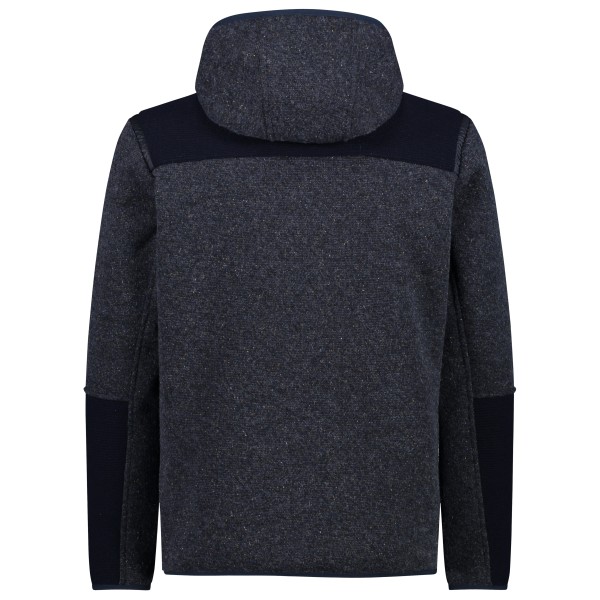CMP - Jacket Fix Hood Buttoned Wooltech - Yllejacka