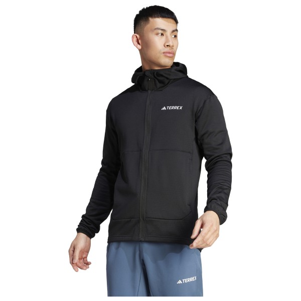 adidas Terrex - Terrex Xperior Light Fleece Hooded Jacket - Forro polar