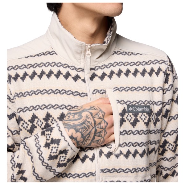 Columbia - Sweater Weather Printed Half Zip II - Pullover in pile