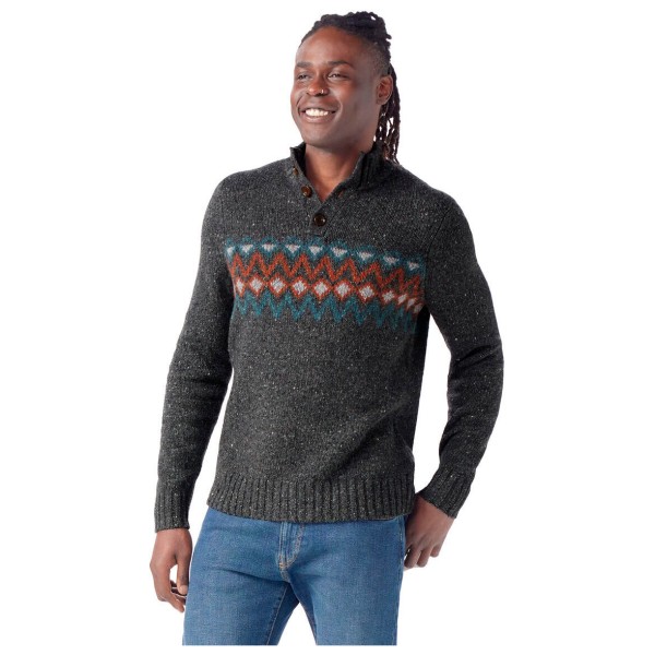 Smartwool - Heavy Henley Sweater - Merinowollen trui