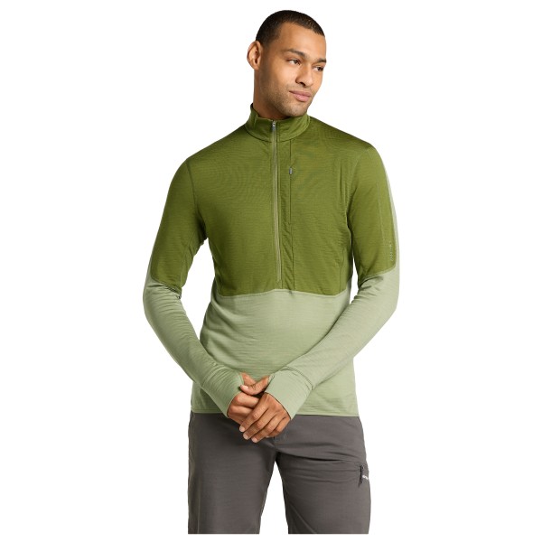 Icebreaker - 200 RealFleece Descender L/S Half Zip - Fleecetrui