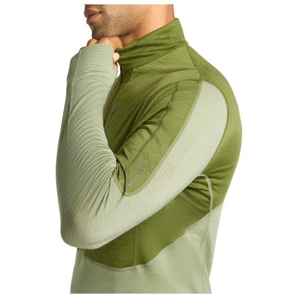 Icebreaker - 200 RealFleece Descender L/S Half Zip - Fleecetrui