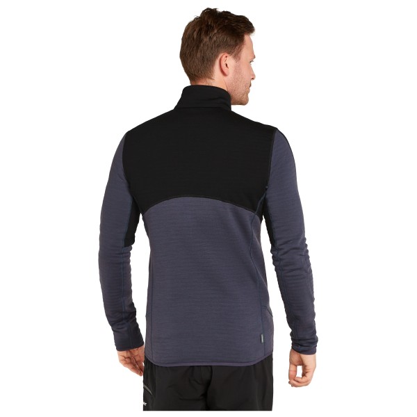 Icebreaker - Merino 400 RealFleece Descender L/S Zip - Jerséis de lana merina