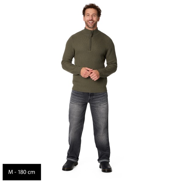 Stoic - Heavy MerinoKnit MMXX.Rutvik Half Zip - Jerséis de lana merina