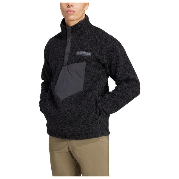 adidas Terrex - Terrex Xploric High Pile Fleece Pullover - Fleecetakki