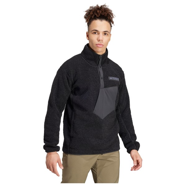 adidas Terrex - Terrex Xploric High Pile Fleece Pullover - Forro polar