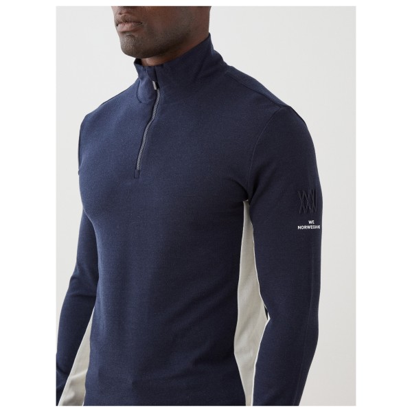 We Norwegians - Voss 1/4-Zip - Pullover in lana merino