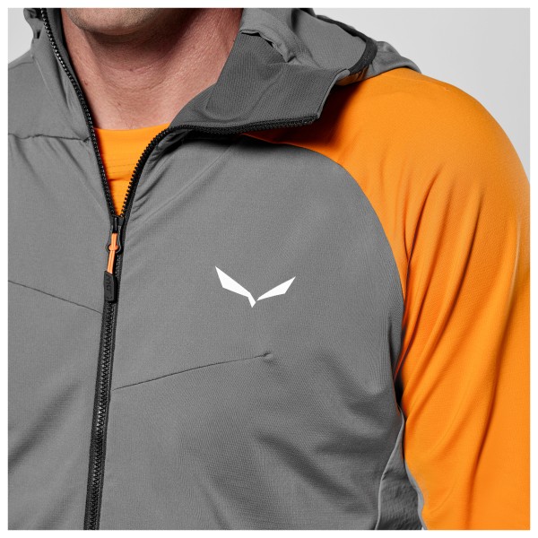 Salewa - NXT Hybrid 1/2 Zip Tee - Maglia con zip e cappuccio