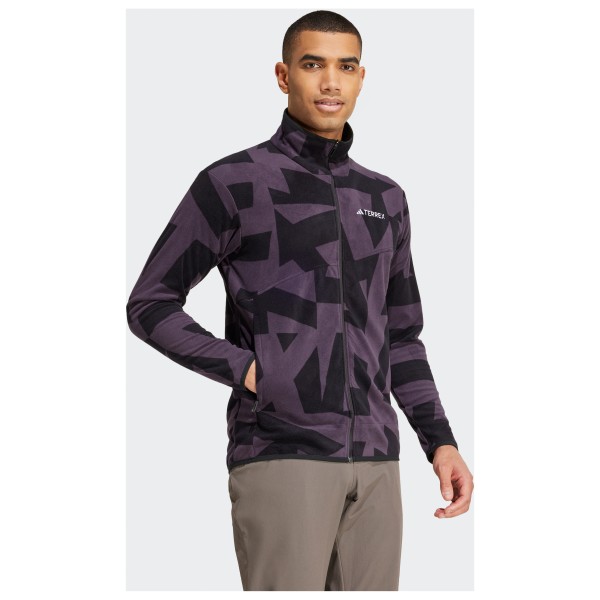 adidas Terrex - Multi All Over Print Full-Zip Fleece - Forro polar