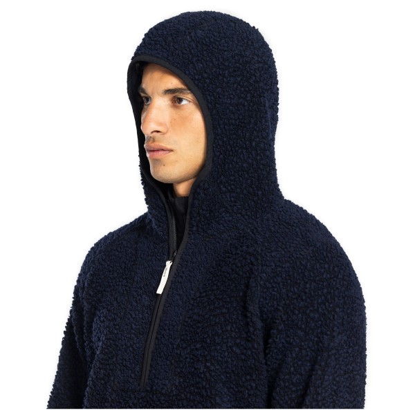Ulvang - Re Orbit Hooded Half Zip Wool Pile - Fleecepulloverit