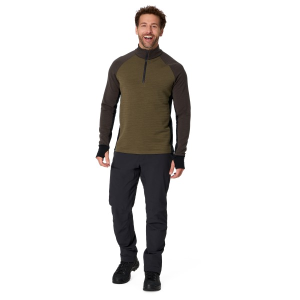 Stoic - MerinoFleece260 FlenSt. Half Zip - Merinowollen trui