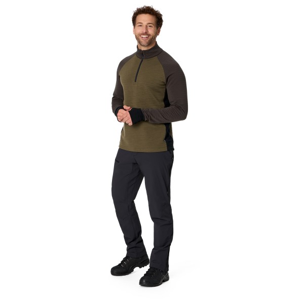 Stoic - MerinoFleece260 FlenSt. Half Zip - Merinowollen trui