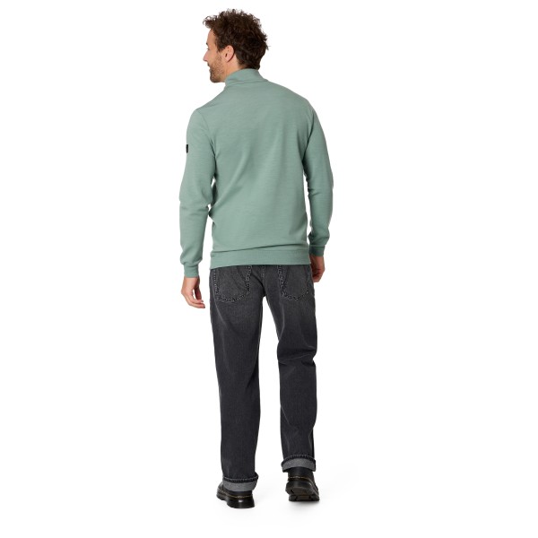 Stoic - MerinoFleece335 MMXX. Lulea II Half Zip - Merinowollen trui