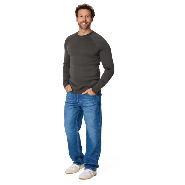 Stoic - MerinoFlatFleece240 SolbergSt. Crew - Merinowollen trui