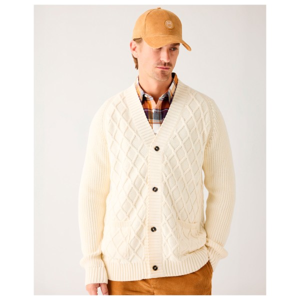 KnowledgeCotton Apparel - Cotton Diamond Cardigan Knit - Chaqueta de punto