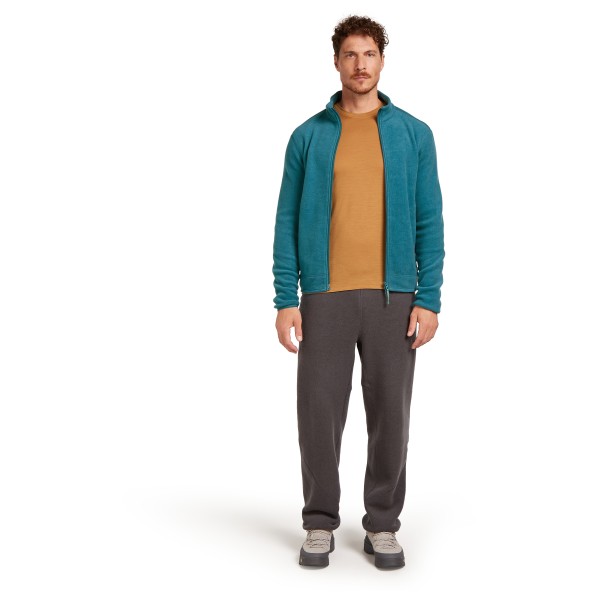 Icebreaker - Merino Blend 800 Real FL Classic Pile L/S Zip - Merinowollen vest
