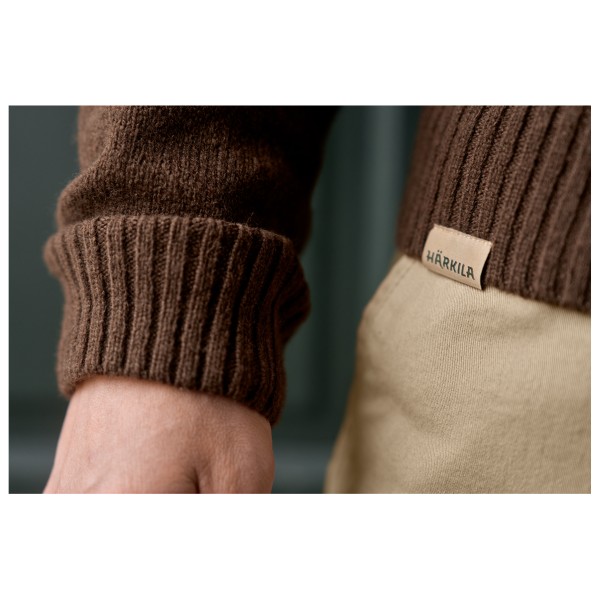 Härkila - Vincent Merino V-neck Jumper - Merino sweatere