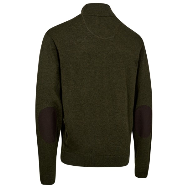 Deerhunter - Harrington Knit with 1/2-Zip - Merinowollen trui