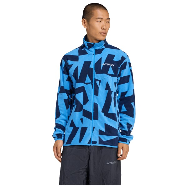 adidas Terrex - MT AOP Full Zip Fleece - Fleecejacka