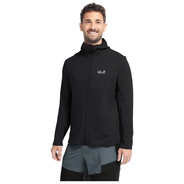 Jack Wolfskin - Litestride Hooded Fullzip - Fleecejacka