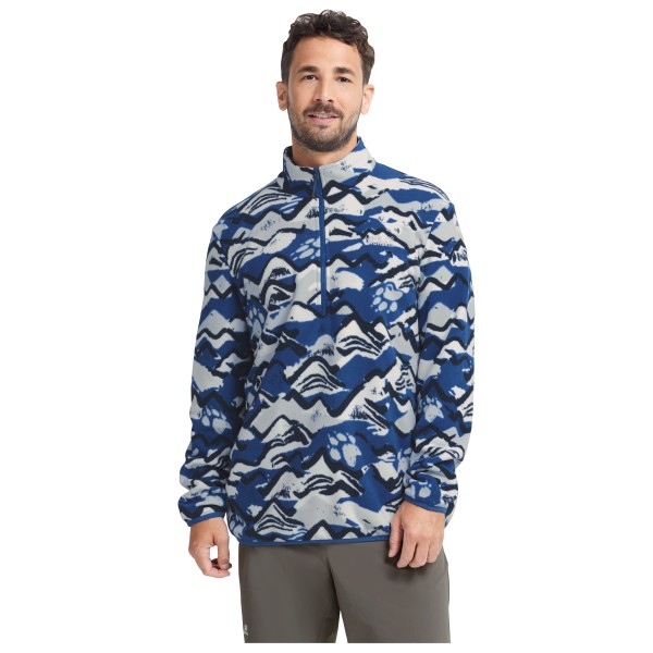 Jack Wolfskin - Paw Era 100 Print Halfzip - Fleecepulloverit