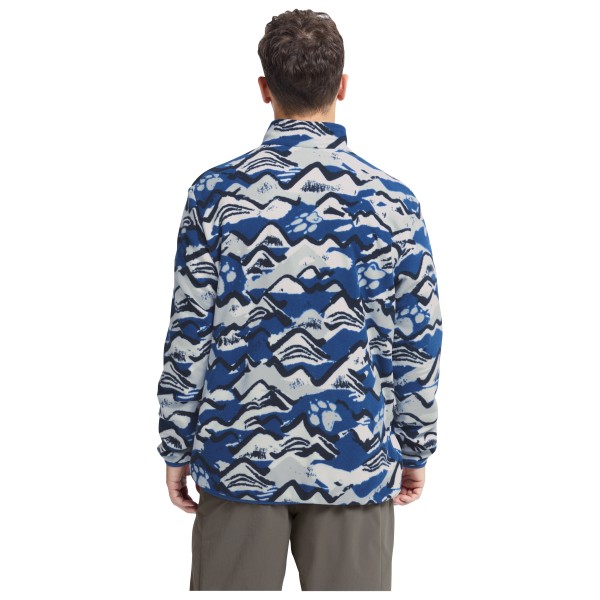 Jack Wolfskin - Paw Era 100 Print Halfzip - Fleecepulloverit