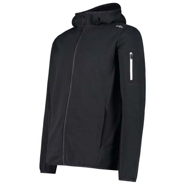 CMP - Jacket Fix Hood with Sleeve Pocket - Fleecejakke