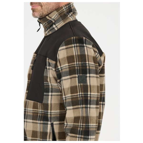 Whistler - Astrali Checked Fleece Jacket - Fleecejacka