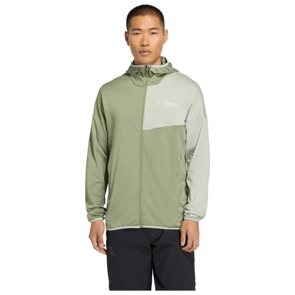 adidas Terrex - Xperior Light Fleece Hooded Jacket - Fleecevest