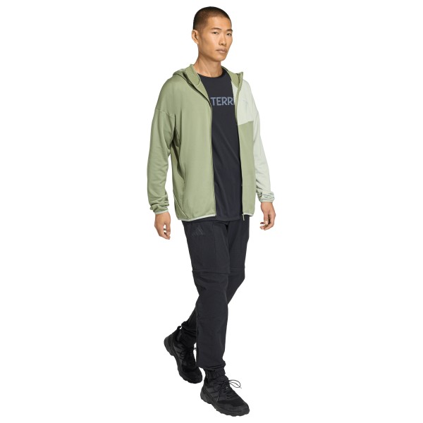 adidas Terrex - Xperior Light Fleece Hooded Jacket - Forro polar