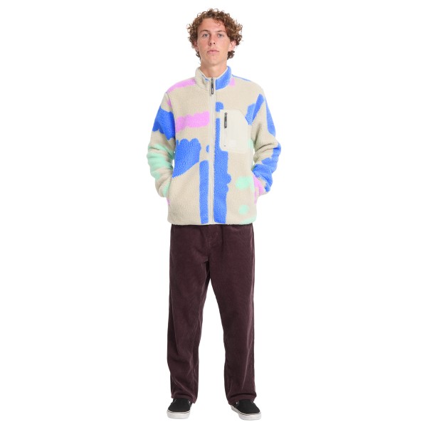 Volcom - Fa Carrau Fuzzar Zip - Fleecejacke