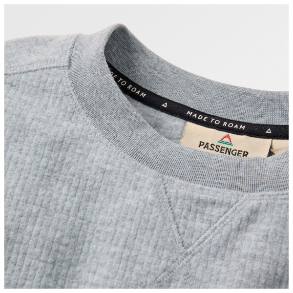 Passenger - Forestscape Recycled Grid Fleece Crew - Fleece jumper