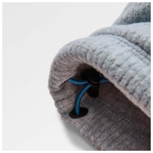 Passenger - Forestscape Recycled Grid Fleece Hoodie - Fleecesweatere