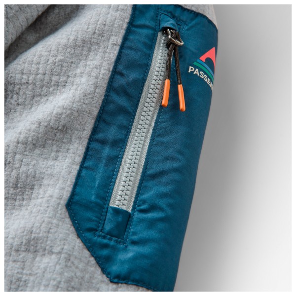 Passenger - Forestscape Recycled Grid Fleece Hoodie - Jerséis de forro polar