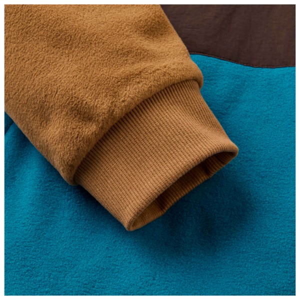 Passenger - Woodland Hooded 1/2 Zip Recycled Polartec Fleece - Fleecetrui