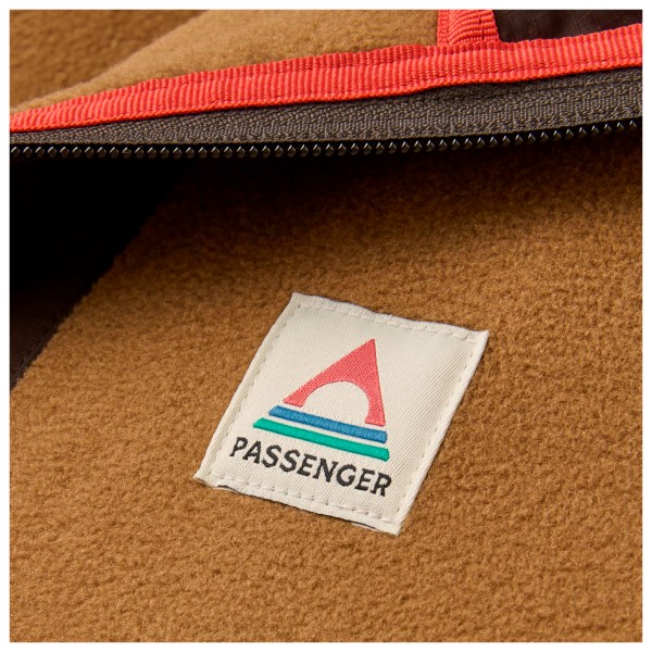 Passenger - Woodland Hooded 1/2 Zip Recycled Polartec Fleece - Jerséis de forro polar