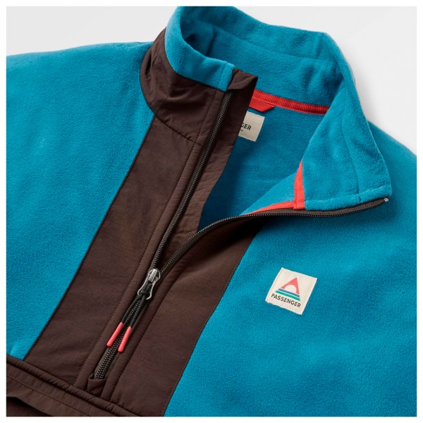 Passenger - Woodland Hoodless 1/2 Zip Recycled Polartec Fleece - Jerséis de forro polar