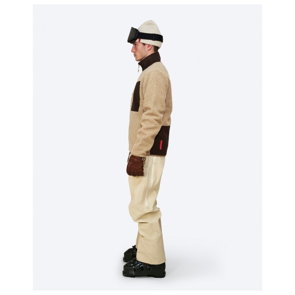 The Mountain Studio - Soft Wool Pile Cord Jacket - Fleecejakke
