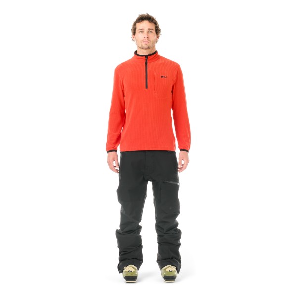 Picture - Weavy 1/4 Grid Fleece - Fleecesweatere