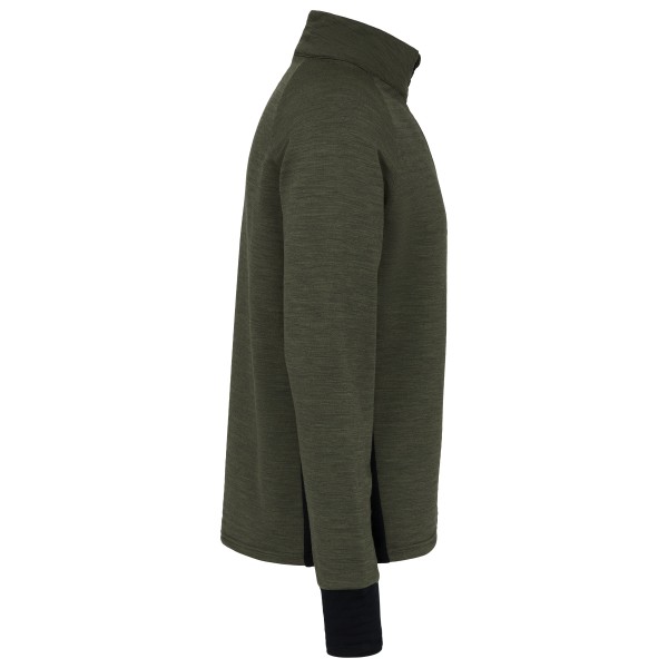 Stoic - MerinoFleece260 FlenSt. II Half Zip - Merinowollen trui