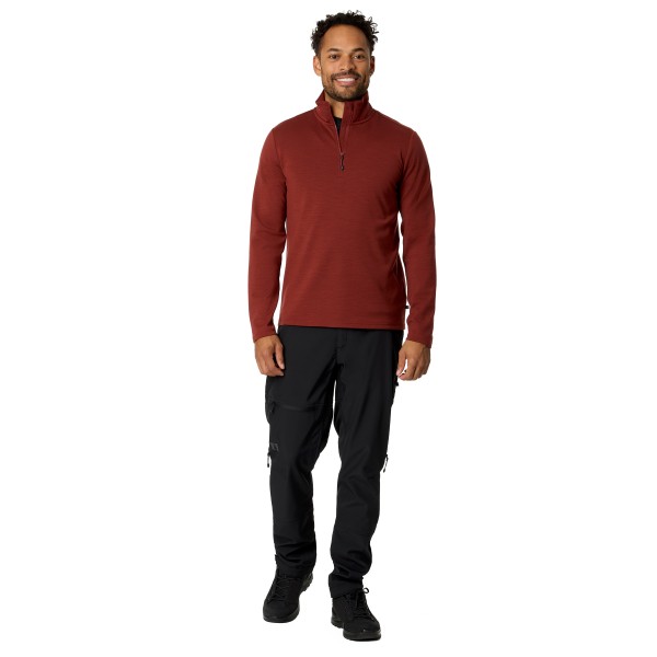 Heber Peak - MerinoBlend EvergreenHe. Half Zip - Merino sweatere