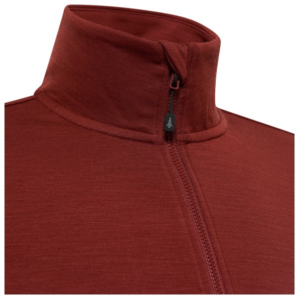 Heber Peak - MerinoBlend EvergreenHe. Half Zip - Merinowollen trui
