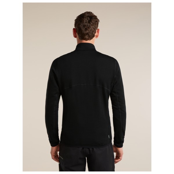 Icebreaker - Merino 400 Realfleece Descender L/S Zip - Jerséis de lana merina