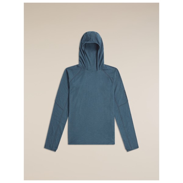 Icebreaker - Merino 400 Realfleece Grid Blackridge Pullover - Sudadera de lana merina